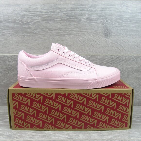 Vans Old Skool Pastel Mono Pink Men's Size 11 Sneakers NEW - Picture 2 of 13